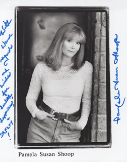 Pamela Susan Shoop autograph