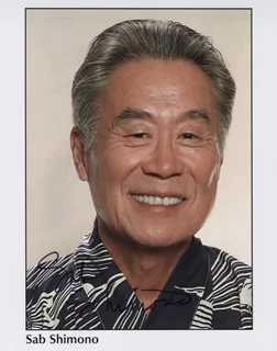 Sab Shimono autograph