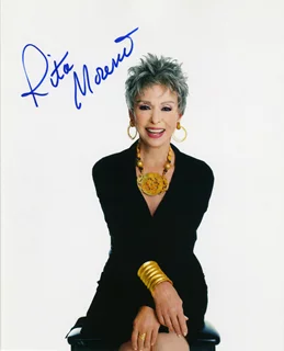 Rita Moreno autograph