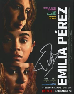 Karla Sofia Gascon autograph