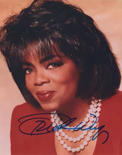 Oprah Winfrey autograph