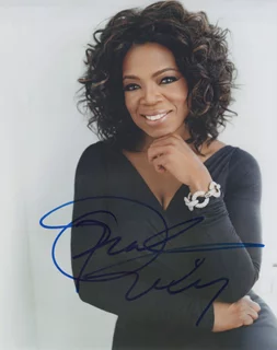 Oprah Winfrey autograph
