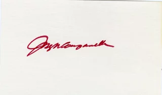 Joseph Campanella autograph