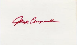Joseph Campanella autograph