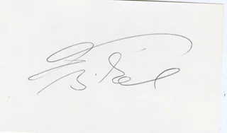 Theodore Bikel autograph