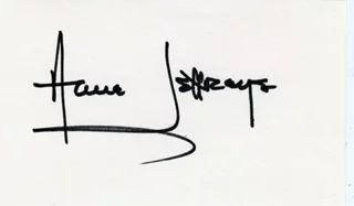 Anne Jeffreys autograph