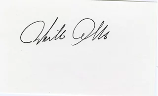 William Atherton autograph