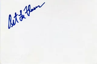 Art LaFleur autograph