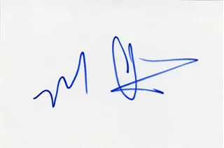 Morris Chestnut autograph