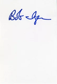 Bob Iger autograph