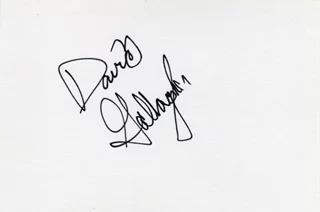 David Gallagher autograph