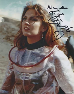 Caroline Munro autograph