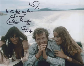 Caroline Munro autograph