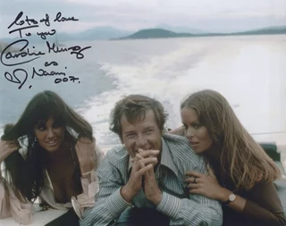 Caroline Munro autograph