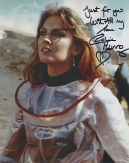 Caroline Munro autograph