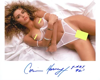 Corinna Harney autograph