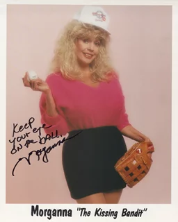 Morganna autograph