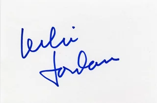 Leslie Jordan autograph