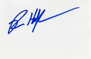 Rick Hoffman autograph