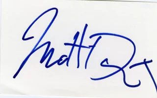 Matthew Davis autograph