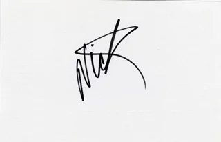 Nick Cannon autograph