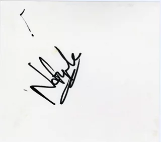 Natascha McElhone autograph
