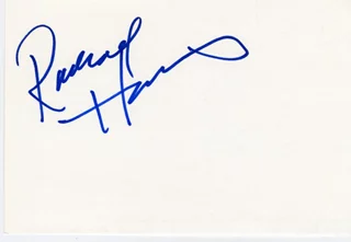 Rachael Harris autograph