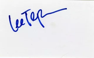 Lee Tergesen autograph