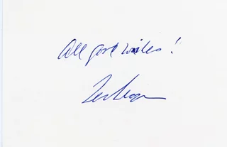 Len Lesser autograph