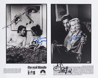The Real Blonde autograph