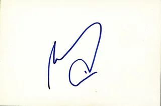 Macaulay Culkin autograph