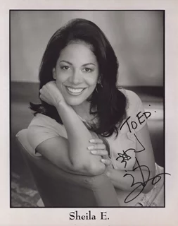 Sheila E autograph