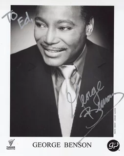George Benson autograph
