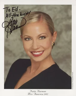 Katie Harman autograph