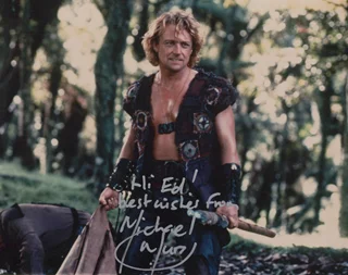 Michael Hurst autograph