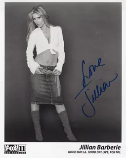 Jillian Barberie autograph