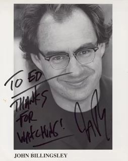 John Billingsley autograph