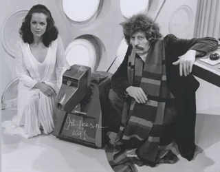 John Leeson autograph