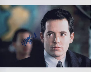 Matthew Broderick autograph