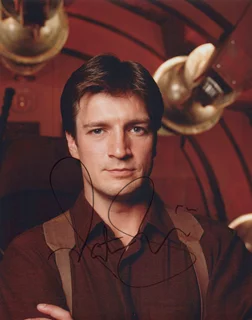 Nathan Fillion autograph