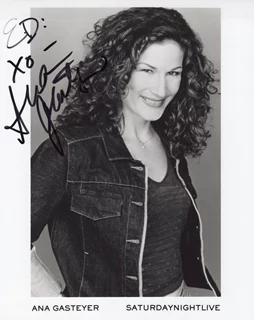 Ana Gasteyer autograph