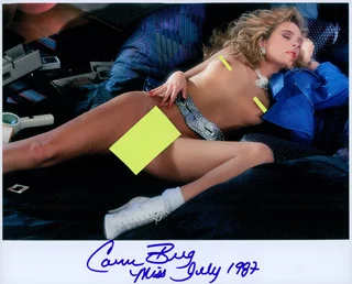 Carmen Berg autograph