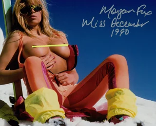 Morgan Fox autograph