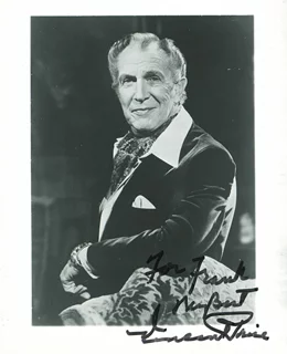 Vincent Price autograph