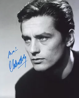 Alain DeLon autograph