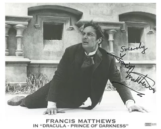 Francis Matthews autograph