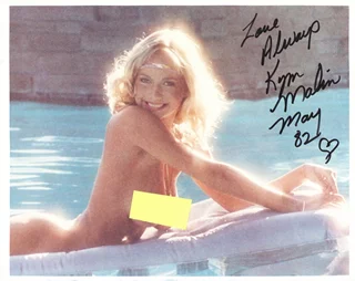 Kym Malin autograph