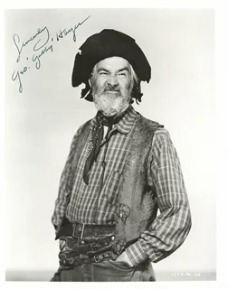 Gabby Hayes autograph