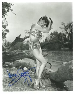 Mara Corday autograph