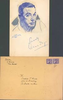Charles Boyer autograph
